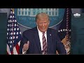 09/27/20: President Trump Holds a News Conference