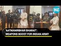 F-INSAS to Landing Craft Assault: Rajnath Singh hands over Made-In-India weapons to Army