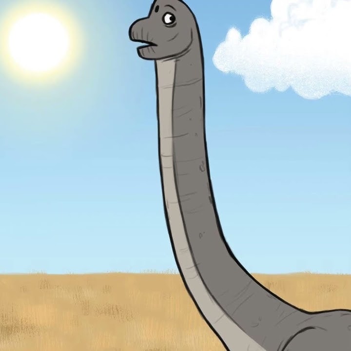 How A Brachiosaurus Cools Down | Dino Comic by Pet_foolery #comicdub