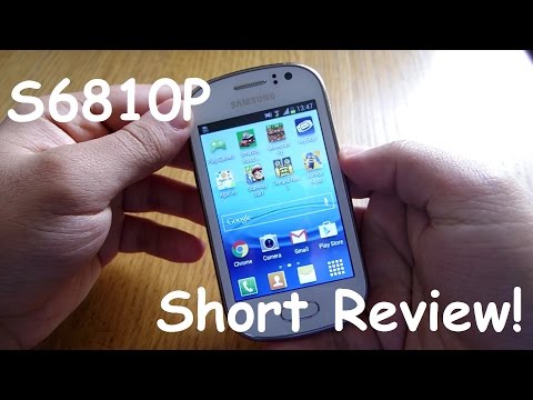 Samsung Galaxy Fame GT-S6810P short review