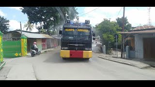 VIDEO - Tim Gerak Cepat Pencegahan Covid-19  TTU, Semprot Disinfektan di Area Umum