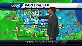 Iowa weather: Chances for storms return Wednesday with an isolated strong storm possible