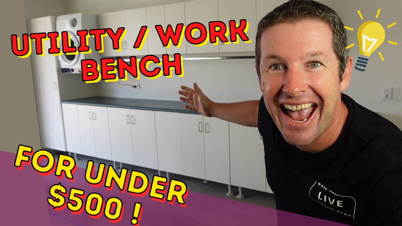 LIVE | DIY Utility Workbench for your garage or shed using a second