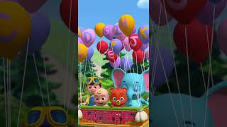 Learn The Abcs With Balloons And Animals! Cocomelon #Shorts #Nurseryrhymes