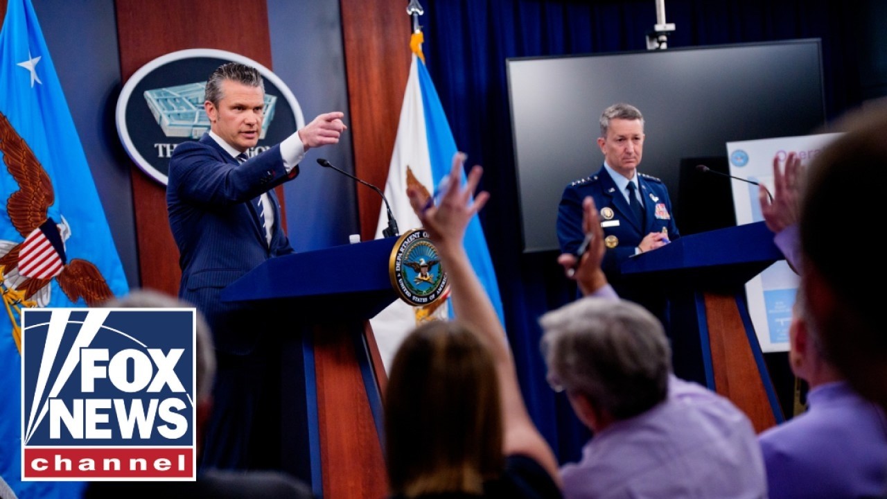 Sec. Hegseth, Gen. Caine provide update on Operation Epic Fury