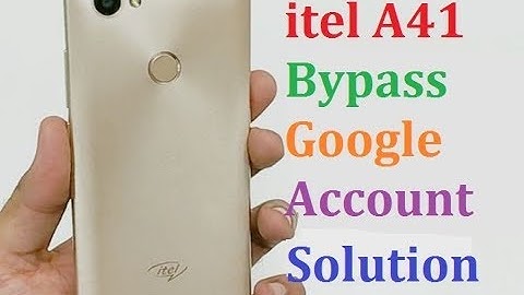 itel A41 Bypass Google Account FRP Done.