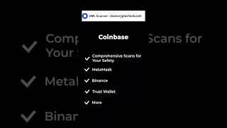 TRY NEW FREE AML SCANNER #aml #crypto #checkyourwallet #investing #investment
