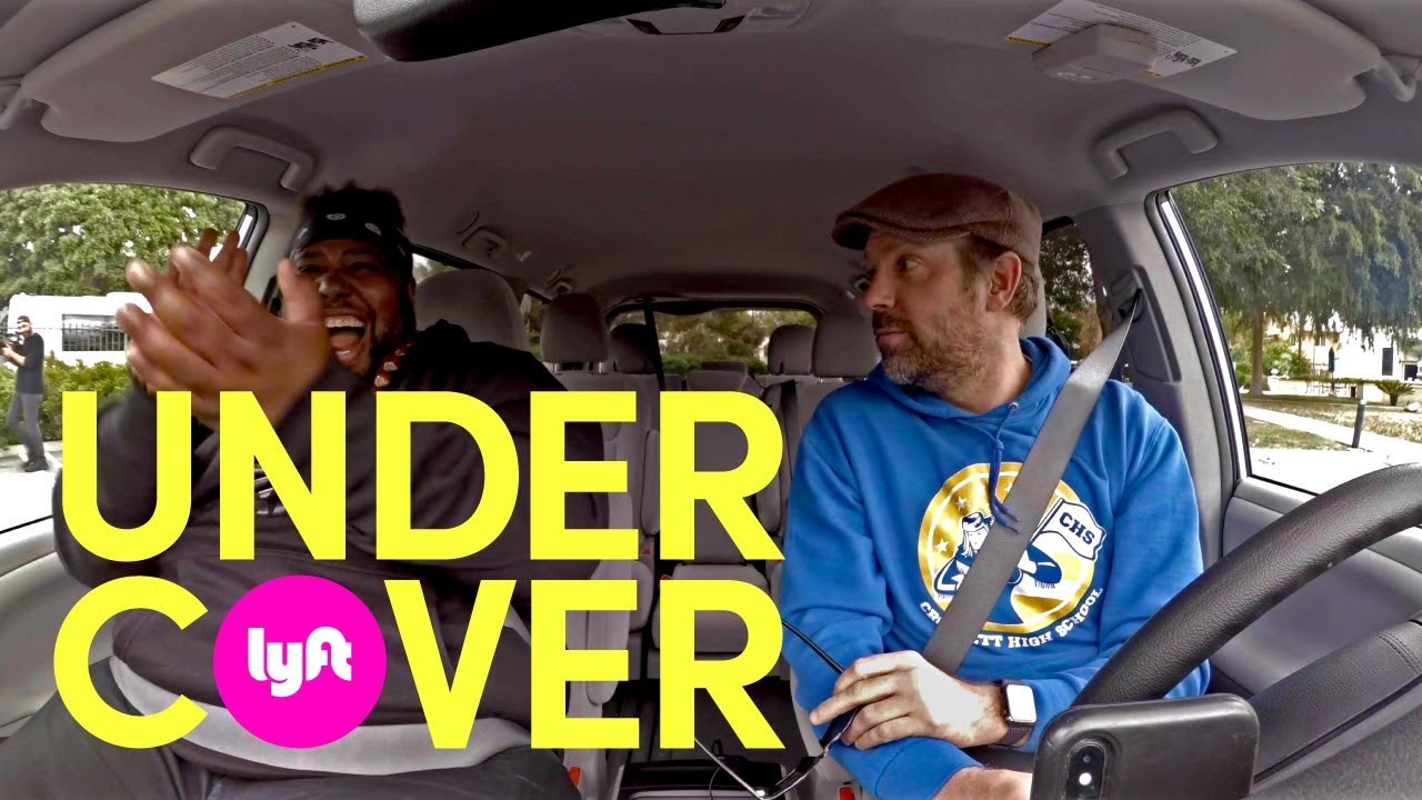 Olivia Wilde directs Jason Sudeikis in surprise Lyft ride