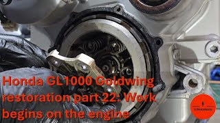 Honda GL1000 Goldwing restoration part 22