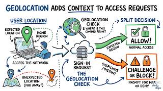 Geolocation For Access Risk Detection | CompTIA Security+ SY0-701