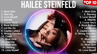 Hailee Steinfeld Top Of The Music Hits 2023   Most Popular Hits Playlist