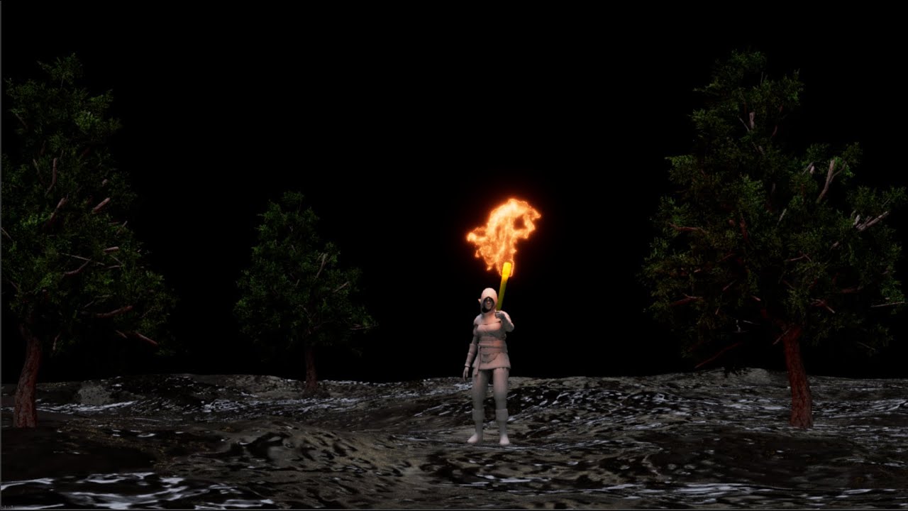 Torch Fire Tutorial Intro | Houdini | Pyro | FX - YouTube