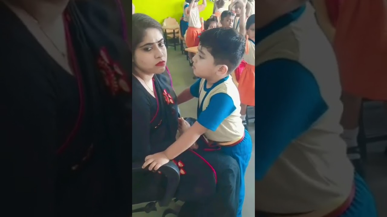 Viral video shows little boy hugging and apologising to his teacher Internet is divided