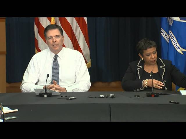 Watch AG Lynch & FBI Director Comey Discuss the U.S. Government's Ongoing Counterterrorism Efforts on YouTube.
