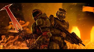 DJ 版 - 打歌妹 x THE GARDEN meme audio looped   slowed reverb to perfection (w/doom guy and masterchief)