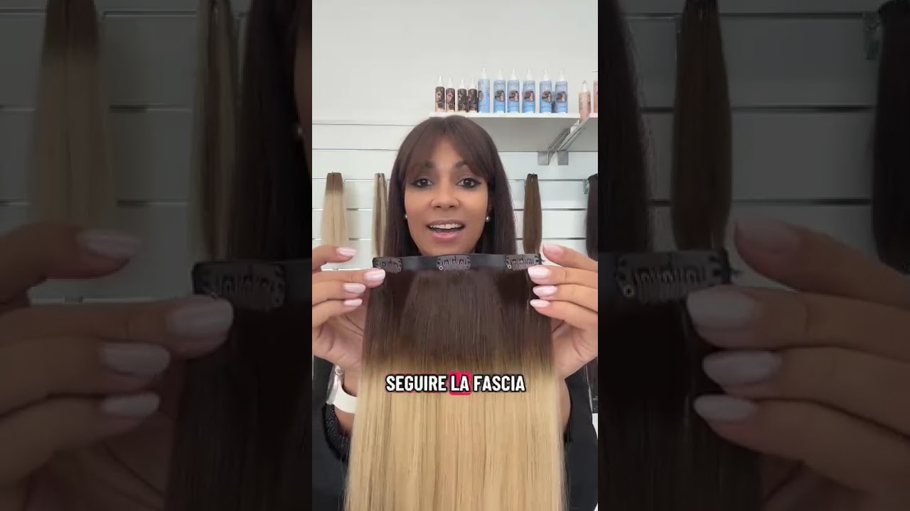 Extension Clip Invisibili &ndash; la soluzione professionale per un effetto super naturale