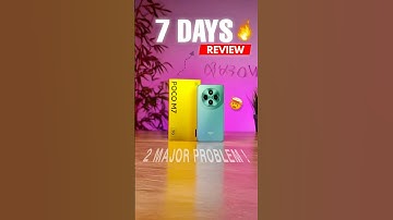 Poco M7 5G - 7 Days Review 🚀 2 Major Problems 😱😵 #shorts