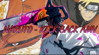 NARUTO - KICK BACK AMV ENGLISH COVER (Chainsaw Man OP)