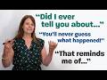 EASY ENGLISH CONVERSATION: How to tell a story in English