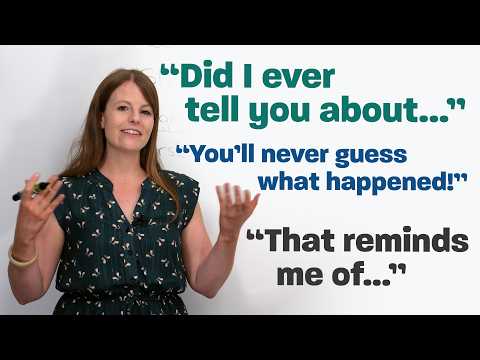 EASY ENGLISH CONVERSATION: How to tell a story in English