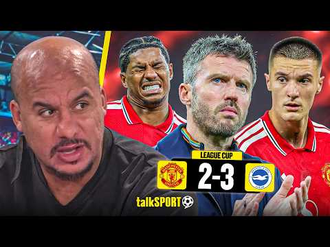"EMBARRASSING!" Gabby Agbonlahor REACTS to Man United's SHOCK DEFEAT amid Michael Carrick PRESSURE!