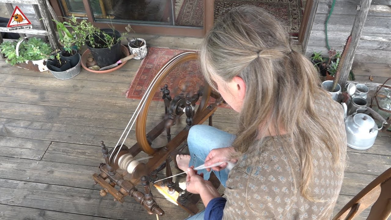 Tournage chez les fileuses...