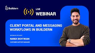 Client Portal and Messaging Workflows in Buildern
