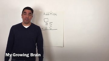 Addition: 2 Digit plus 2 Digit (with Regrouping) / My Growing Brain