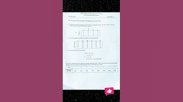 🤞🤞MSC ll semester operations research previous year question paper first internal🥰🥰 | #shorts