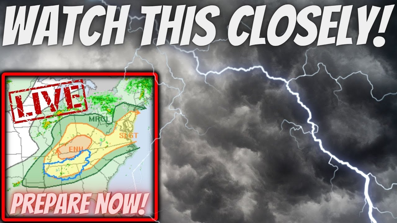 🔴BREAKING - Damaging Storms Occurring! Tornadoes, Widespread Wind ...