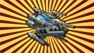 Robocraft - !!UPDATE!! Arlequin N (SMG Hover) LeafRag Garage