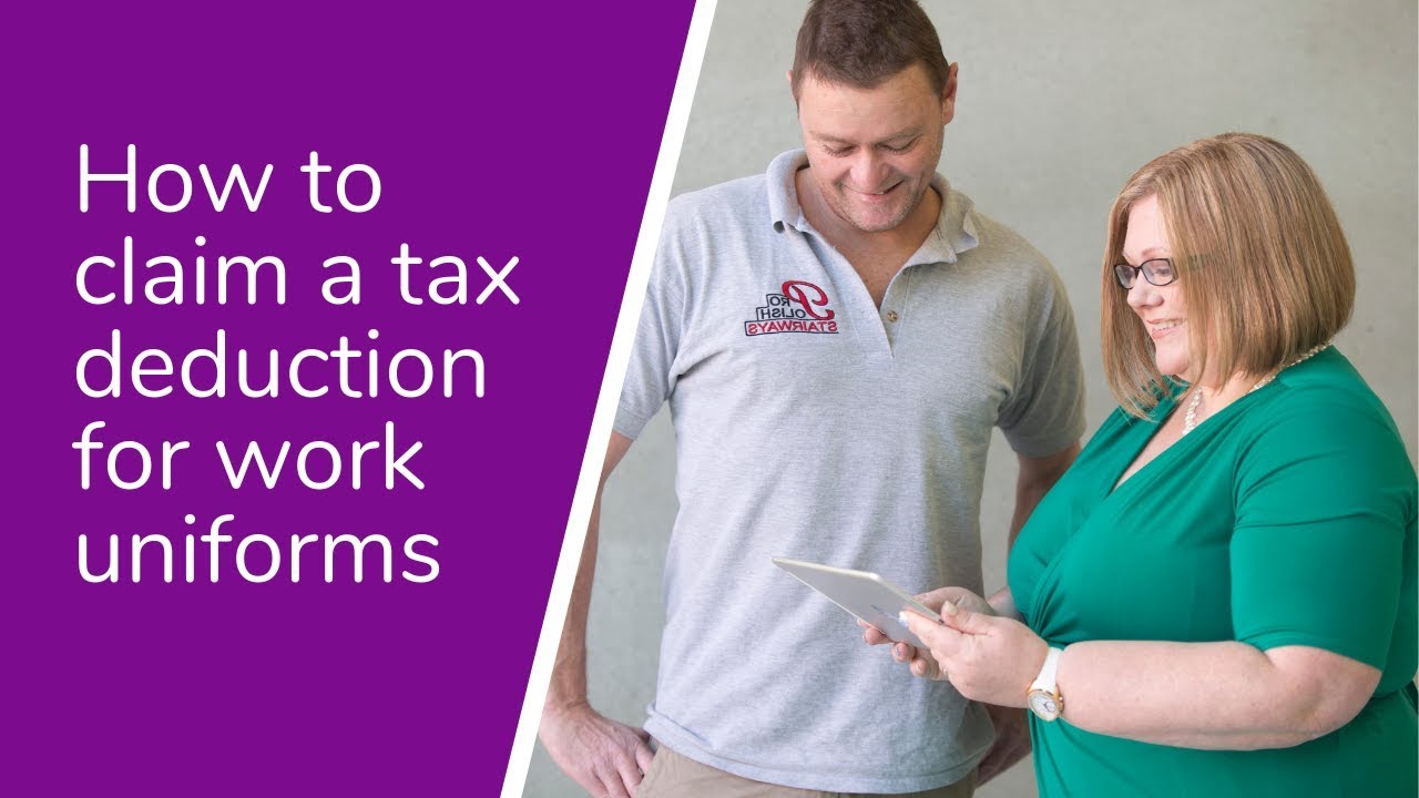 how-to-claim-a-tax-deduction-for-work-uniforms-youtube