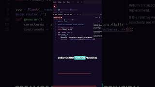 Día 172 / 365 – Creador de Contraseñas Fuertes con Flask con #python
