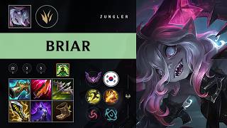 Briar Jungle vs Gragas - KR Master Patch 26.09