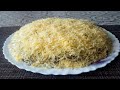 Слоеный салат с мясом . Простой и невероятно Вкусный рецепт.