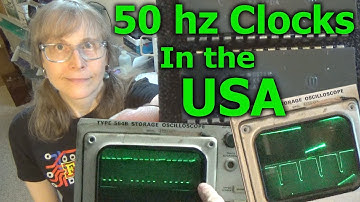 Making A 50hz Digital Clock Circuit Run In The USA