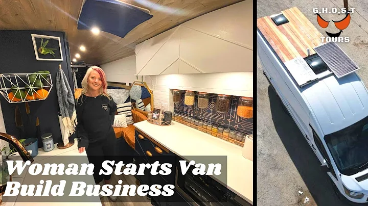 BEAUTIFULLY Designed Van by Solo Woman and Starts ...