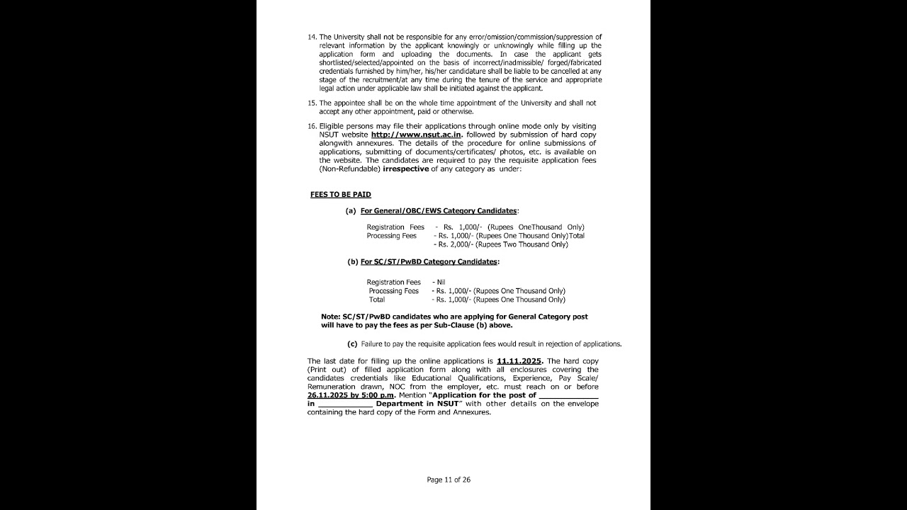 NETAJI SUBHAS UNIVERSITY OF TECHNOLOGY 