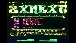 Goldrunner 2, music by David Whittaker composed on a Atari ST.