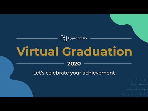 HyperionDev Virtual Graduation Event June 2020