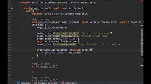 EOS - Live Coding of A Smart Contract