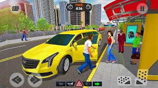Offroad Limo Car Simulator 3D - Offroad Limousine Taxi Driving Gameplay #2023 #limousine #taxidriver screenshot 3