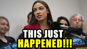 AOC Caught In Blockbuster Scandal - She Was Responsible
