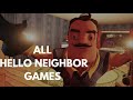 Présentation - All The Different Hello Neighbor Games.