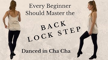 Back Lock Step - For Beginners! Master the Basics of the Backward Lockstep | Cha Cha Technique