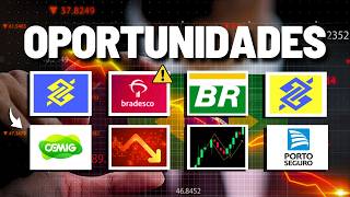 Prepare-se para Comprar essas Ações: PSSA3 BBDC3 CMIG4 PETR4 BBAS3