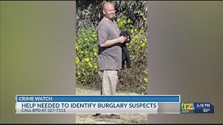 BPD asking for assistance identifying burglary suspects