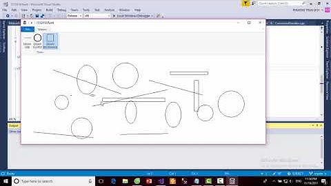 demo paint cải tiến với GDI + và Ribbon