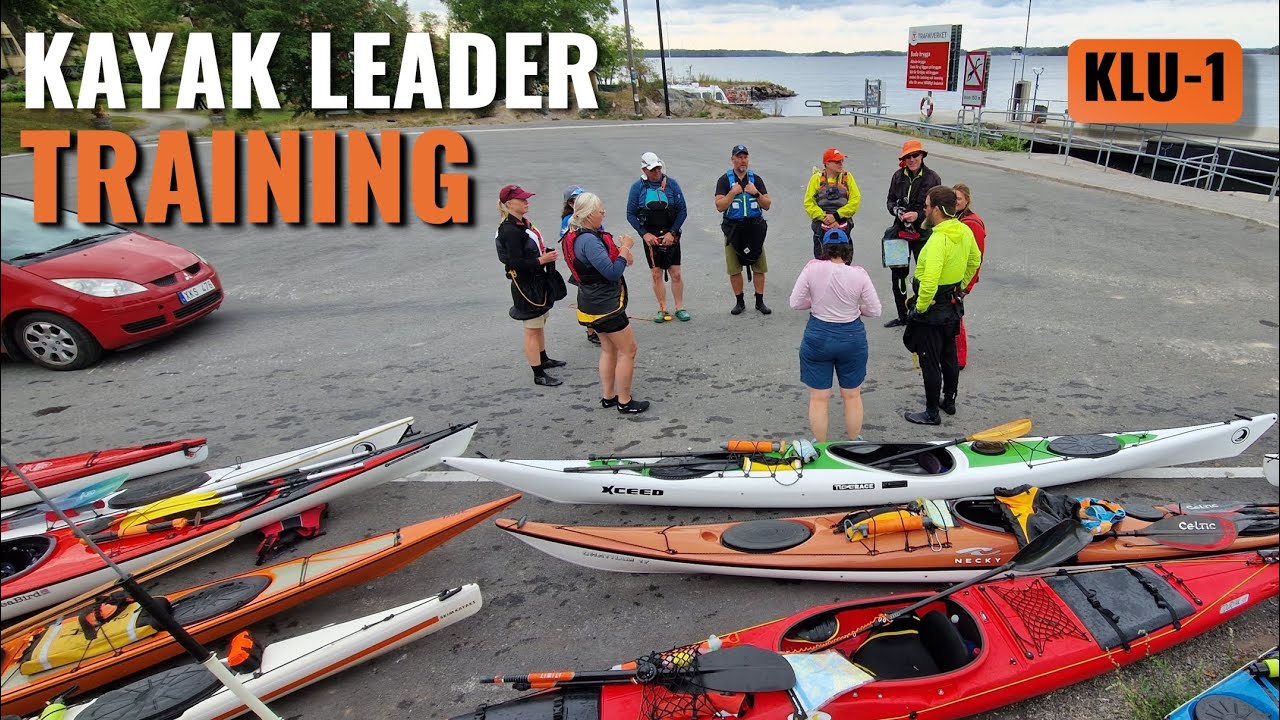 Kayak leader training in the archipelago! Sea kayaking Hjälmö-Lådna, Friluftsfrämjandet (KLU-1)