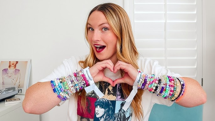 THE PERFECT TAYLOR SWIFT ERAS TOUR BRACELET DIY - Lover edition 